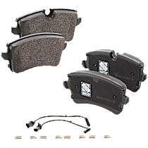 Rear Brake Pad Set, Includes Shims and Hardware