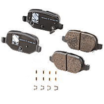 Rear Organic Brake Pad Set, Pro-Line Series