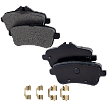 Rear Brake Pad Set, Includes Shims and Hardware