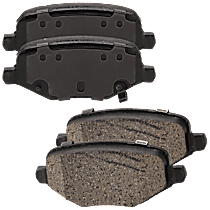 Rear Ceramic Brake Pad Set, Except Heavy Duty Brakes; Production Date From 03/24/2012, Pro-Line Series