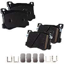 Front Brake Pad Set, Includes Shims and Hardware