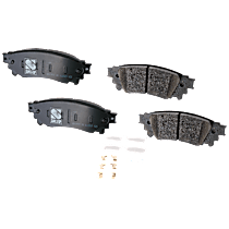 Rear Ceramic Brake Pad Set, Pro-Line Series