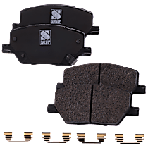 Front Ceramic Brake Pad Set, Code BR3 or BRF, Pro-Line Series