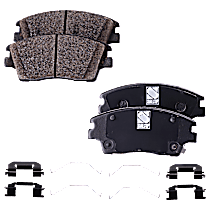 Front Brake Pad Set, 2-Wheel Set, Ceramic, Pro-Line Series