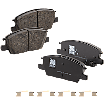Front Ceramic Brake Pad Set, Pro-Line Series