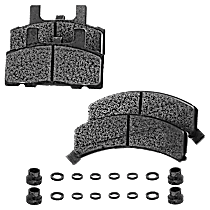 Front Semi-Metallic Brake Pad Set, All Wheel Drive, Pro-Line Series
