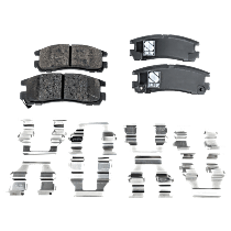 Rear Brake Pad Set, Ceramic, Pro-Line Series