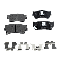 Front Brake Pad Set, Semi-Metallic, Pro-Line Series