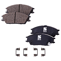 Front Brake Pad Set, Includes Shims and Hardware