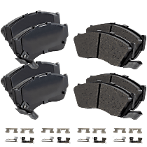 Front Brake Pad Set, Semi-Metallic, Pro-Line Series