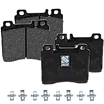 Front Brake Pad Set, Includes Shims and Hardware