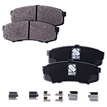 Rear Ceramic Brake Pad Set, Pro-Line Series