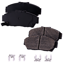 Front Brake Pad Set, Includes Shims and Hardware