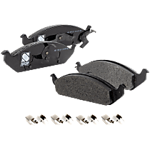 Front or Rear Brake Pad Set, Includes Shims and Hardware
