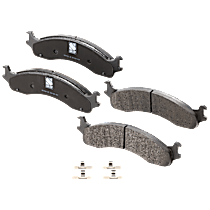 Front Brake Pad Set, 2-Wheel Set, Semi-Metallic, Pro-Line Series