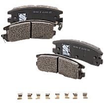Rear Brake Pad Set, 2-Wheel Set, Semi-Metallic, Pro-Line Series