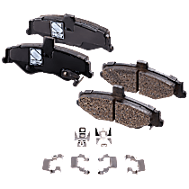 Rear Ceramic Brake Pad Set, Pro-Line Series