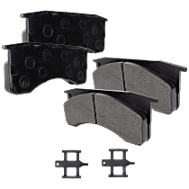 Front or Rear Brake Pad Set, Organic, For Models with 4 Piston Caliper, Pro-Line Series