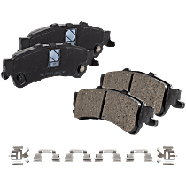 Rear Ceramic Brake Pad Set, Heavy Duty Brakes, Pro-Line Series