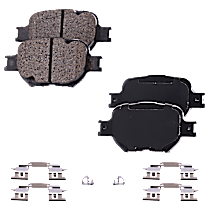 Front Ceramic Brake Pad Set, Pro-Line Series