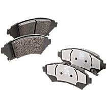 Front Brake Pad Set, 2-Wheel Set, Ceramic, 1st Design, To Chassis/VIN 129027, Pro-Line Series