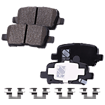 Rear Ceramic Brake Pad Set, Pro-Line Series