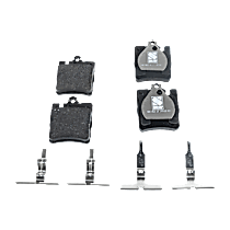 Rear Brake Pad Set, Organic, Pro-Line Series
