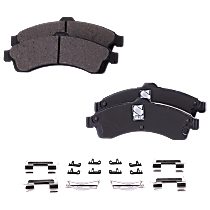 Front Brake Pad Set, Includes Shims and Hardware