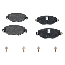 Front Brake Pad Set, Includes Shims and Hardware