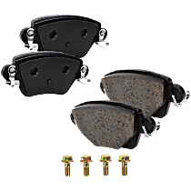 Rear Brake Pad Set, Includes Shims and Hardware