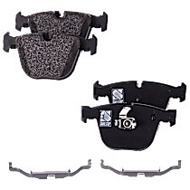 Rear Organic Brake Pad Set, Pro-Line Series