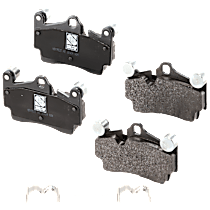 Rear Brake Pad Set, Organic, Pro-Line Series
