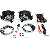 Front, Driver or Passenger Side Halogen Fog Light, With bulb(s), OE Replacement