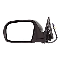 Driver Side Mirror, Power, Manual Folding, Heated, Textured Black, No Signal Light, No Memory, No Puddle Light, No Auto-Dimming, No Blind Spot Feature, 4 Cyl., 2.5L Engine