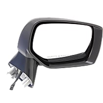 Passenger Side Mirror, Power, Manual Folding, Non-Heated, Textured Black, No Signal Light, No Memory, No Puddle Light, No Auto-Dimming, No Blind Spot Feature