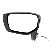 Driver Side Mirror, Power, Manual Folding, Heated, Paintable, In-housing Signal Light, No Memory, No Puddle Light, No Auto-Dimming, No Blind Spot Feature, 4 Cyl., 2.0L Engine
