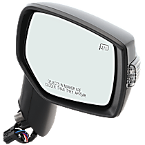 Passenger Side Mirror, Power, Manual Folding, Heated, Paintable, In-housing Signal Light, No Memory, No Puddle Light, No Auto-Dimming, No Blind Spot Feature, 4 Cyl., 2.0L Engine