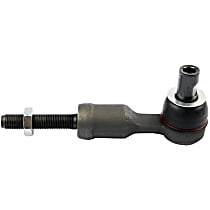 Front, Driver or Passenger Side, Outer Tie Rod End, Sedan, Without Sport Suspension