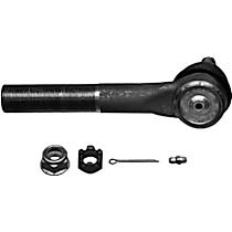 Front, Driver or Passenger Side, Outer Tie Rod End, At Pitman Arm, With Solid Axle