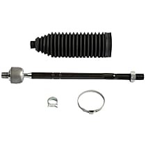Front, Driver or Passenger Side, Inner Tie Rod End, RWD, With Boot