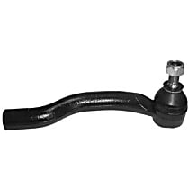 Front, Passenger Side, Outer Tie Rod End, 4-Door, Sedan