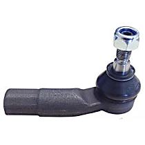 Front, Passenger Side, Outer Tie Rod End, 4-Door, Hatchback, FWD