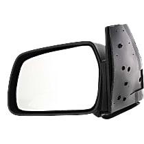Driver Side Mirror, Manual Adjust, Non-Folding, Non-Heated, Paintable, Without Signal Light, Without memory, Without Puddle Light, Without Auto-Dimming, 2 Door Sport Utility