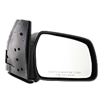 Passenger Side Mirror, Manual Adjust, Non-Folding, Non-Heated, Paintable, Without Signal Light, Memory, Puddle Light, Auto-Dimming, and Blind Spot Feature, 2 Door Sport Utility