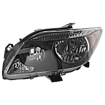 Driver Side Headlight, Without bulb(s), Halogen, Without Base Package
