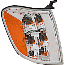 Front, Passenger Side Turn Signal Light, With bulb(s), Double Cab, with Production Date From August 2004