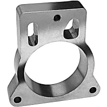 2766 Throttle Body Spacer - Natural, Aluminum, Direct Fit, Sold individually