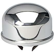 4802 Crankcase Breather - Chrome, Direct Fit