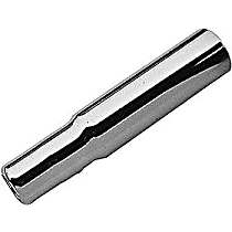 Oil Dipstick Tube - Chrome, Steel, Direct Fit