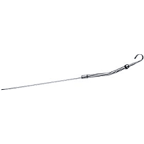 4957 Oil Dipstick - Chrome, Steel, Direct Fit, Sold individually